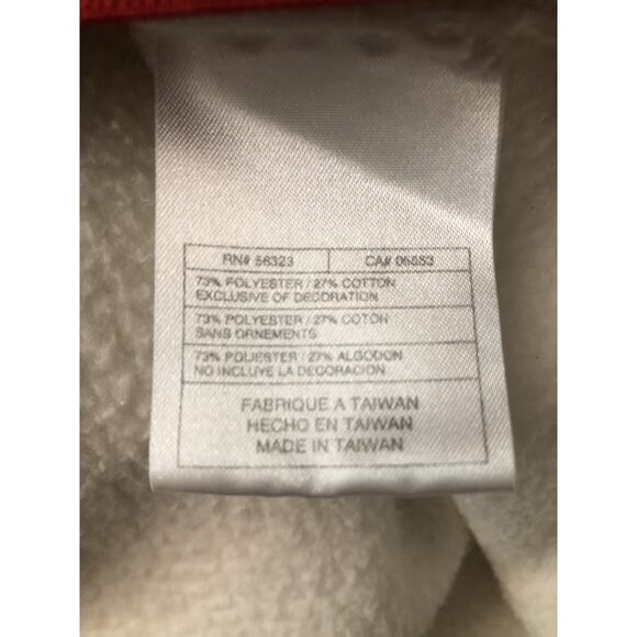 Air Jordan Retro 3 Full Zip Hoodie Medium Cream Red - Picture 4 of 9
